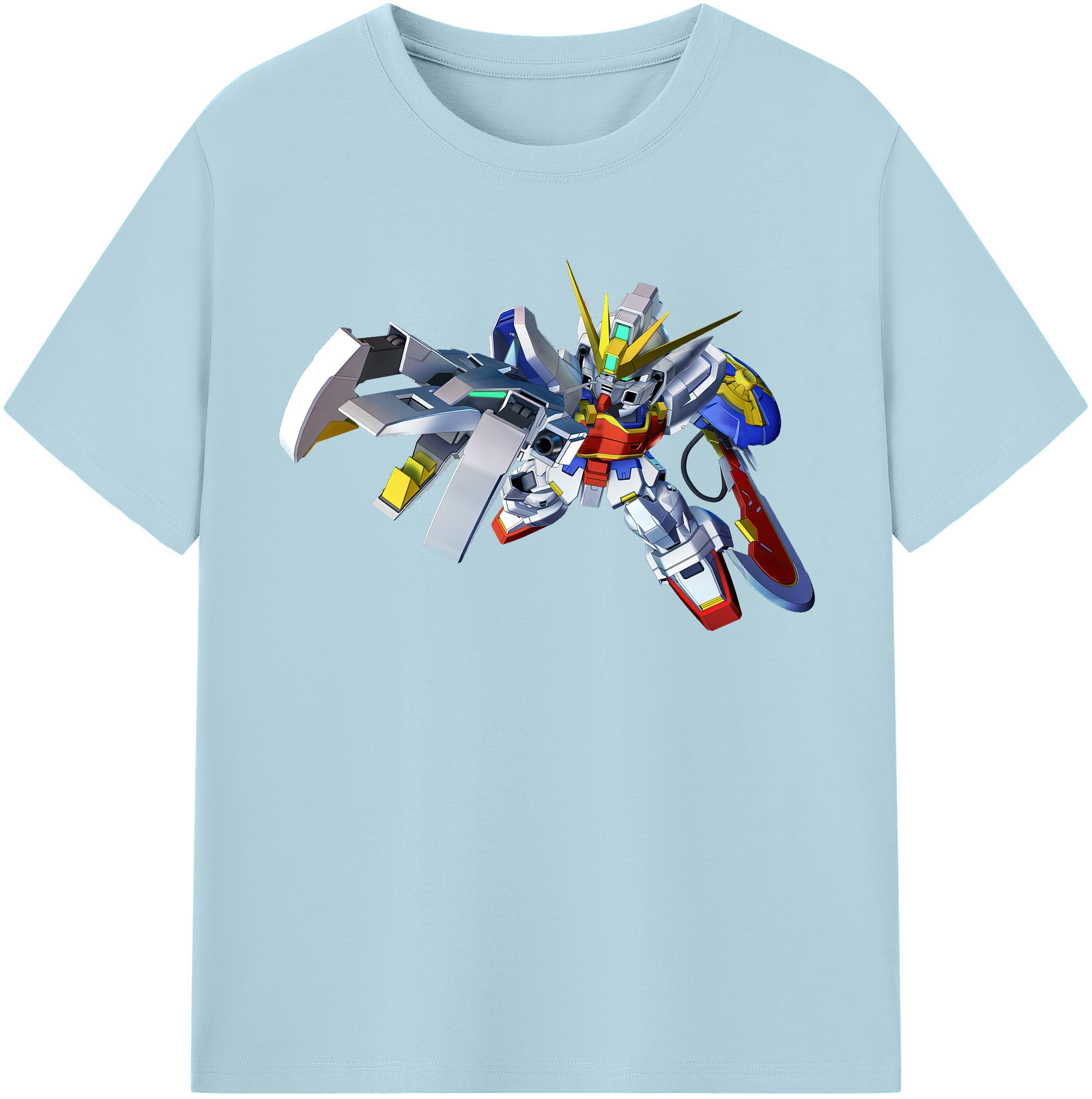 （画像用） 機動戦士ガンダム Mobile Suit Gundam 綿100％半袖Tシャツ（フロントプリント）